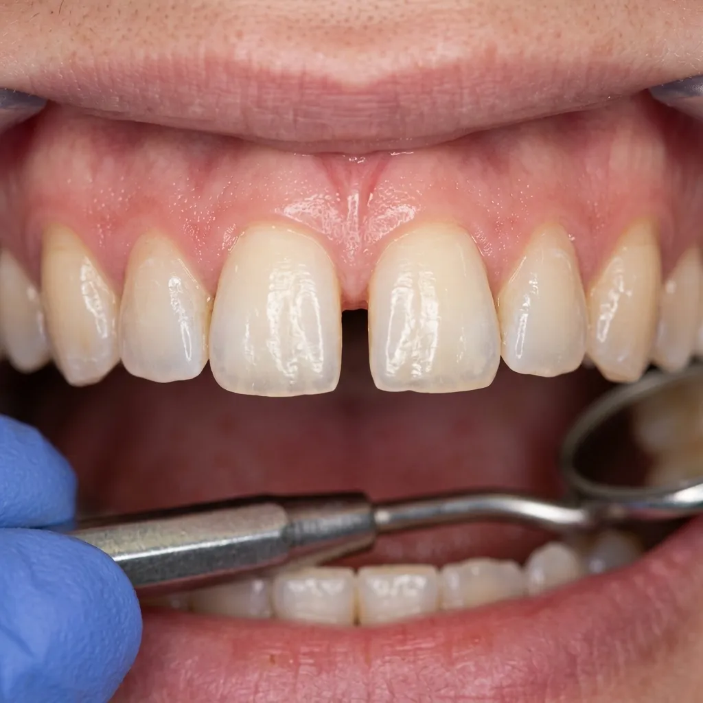 Teeth Gap Before Treatment